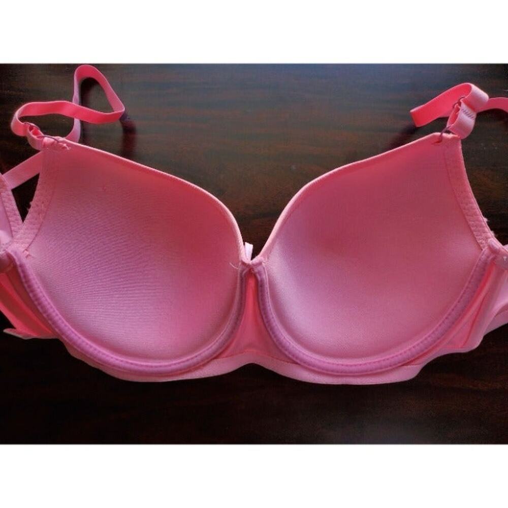 HandMade Unbranded Pink Bra, Size 42DD - Picture 5 of 6